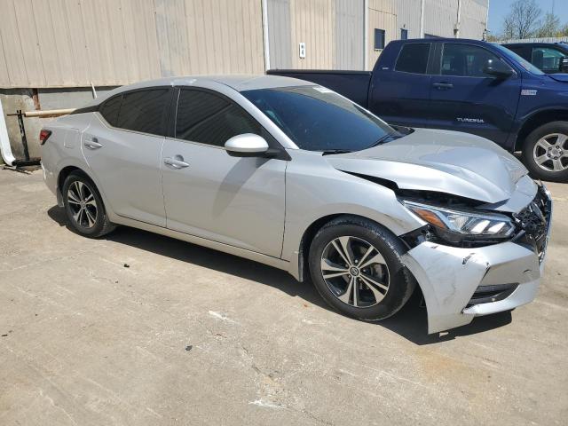 3N1AB8CV4NY240527 - 2022 NISSAN SENTRA SV SILVER photo 4