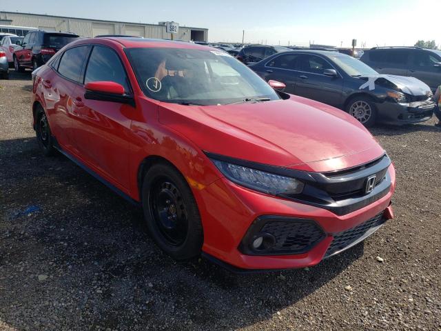 SHHFK7H93KU301963 - 2019 HONDA CIVIC SPORT TOURING RED photo 4