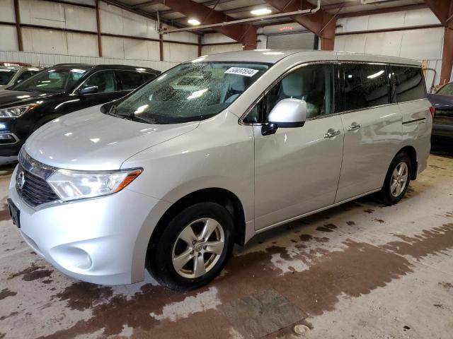 JN8AE2KPXF9131456 - 2015 NISSAN QUEST S SILVER photo 1