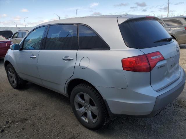 2HNYD28888H006031 - 2008 ACURA MDX SPORT SILVER photo 2