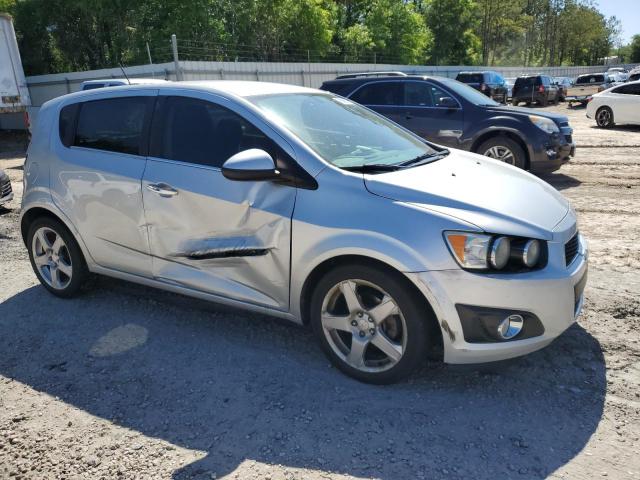 1G1JE6SB1G4145535 - 2016 CHEVROLET SONIC LTZ SILVER photo 4