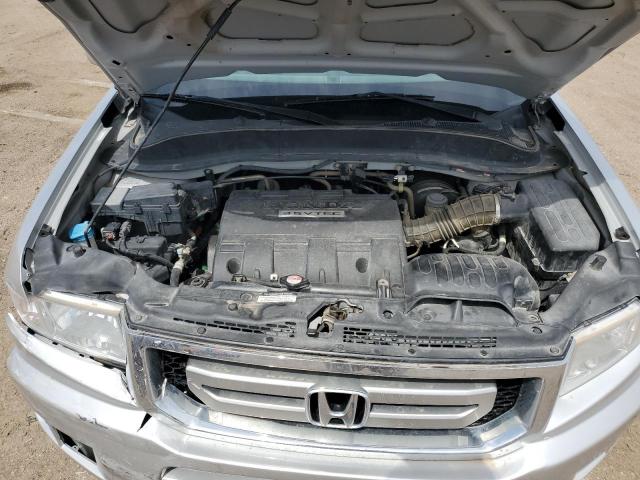 5FPYK16569B108621 - 2009 HONDA RIDGELINE RTL SILVER photo 11