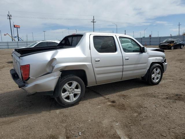 5FPYK16569B108621 - 2009 HONDA RIDGELINE RTL SILVER photo 3