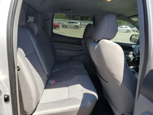 5TFJU4GN0DX043834 - 2013 TOYOTA TACOMA DOUBLE CAB PRERUNNER SILVER photo 10