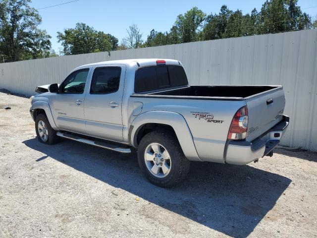 5TFJU4GN0DX043834 - 2013 TOYOTA TACOMA DOUBLE CAB PRERUNNER SILVER photo 2