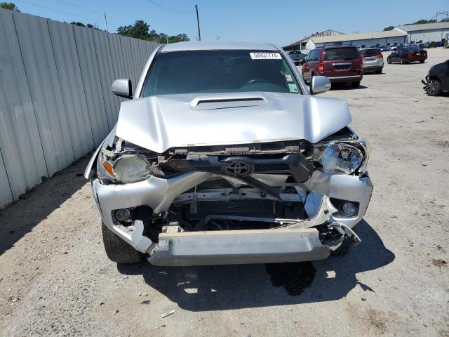 5TFJU4GN0DX043834 - 2013 TOYOTA TACOMA DOUBLE CAB PRERUNNER SILVER photo 5