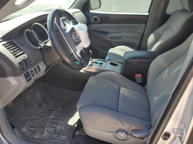 5TFJU4GN0DX043834 - 2013 TOYOTA TACOMA DOUBLE CAB PRERUNNER SILVER photo 7