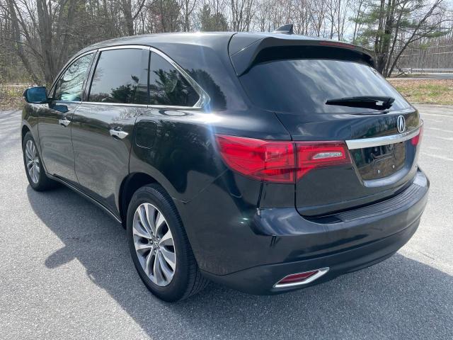 5FRYD4H4XEB023475 - 2014 ACURA MDX TECHNOLOGY CHARCOAL photo 3