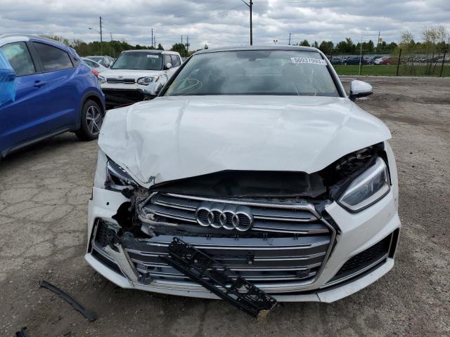 WAUP4AF53JA002913 - 2018 AUDI S5 PREMIUM PLUS WHITE photo 5