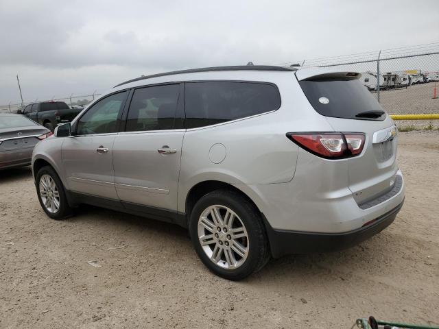 1GNKVGKDXEJ346536 - 2014 CHEVROLET TRAVERSE LT SILVER photo 2