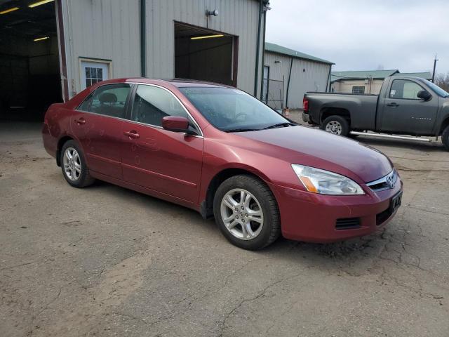 1HGCM56806A181939 - 2006 HONDA ACCORD EX BURGUNDY photo 4