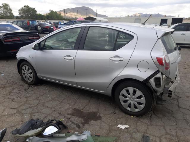 JTDKDTB31E1060246 - 2014 TOYOTA PRIUS C SILVER photo 2