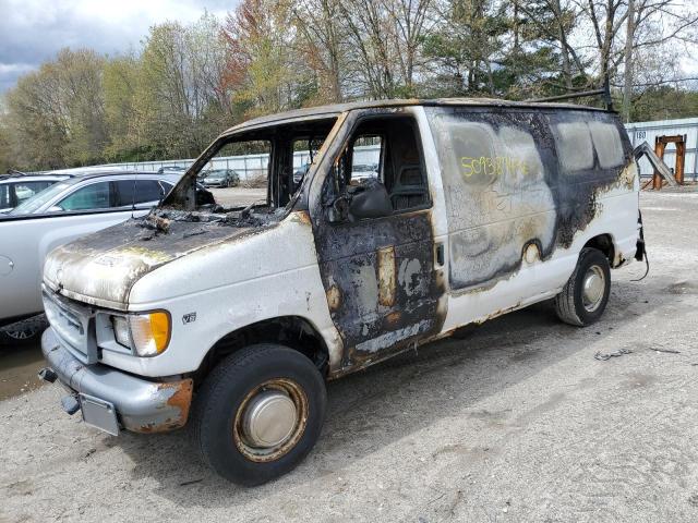 1FTNE24L11HA98997 - 2001 FORD ECONO E250 VAN WHITE photo 1