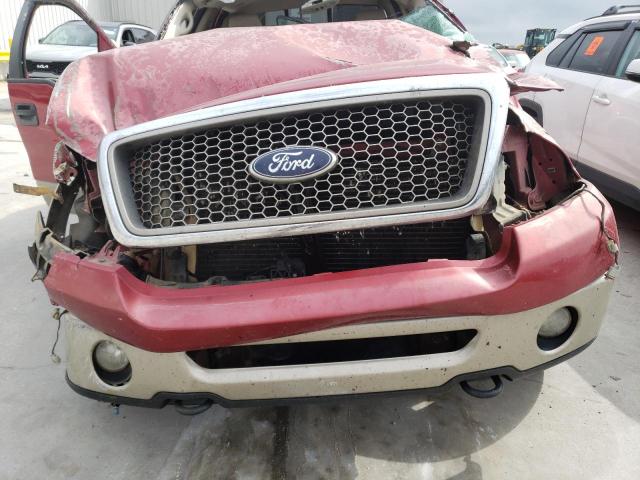 1FTPW14V18FB56050 - 2008 FORD F150 SUPERCREW RED photo 11