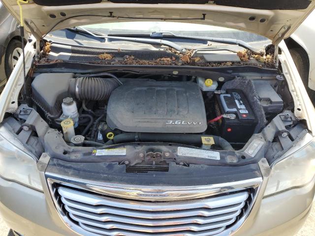 2C4RC1CGXCR146042 - 2012 CHRYSLER TOWN & COU TOURING L GOLD photo 12