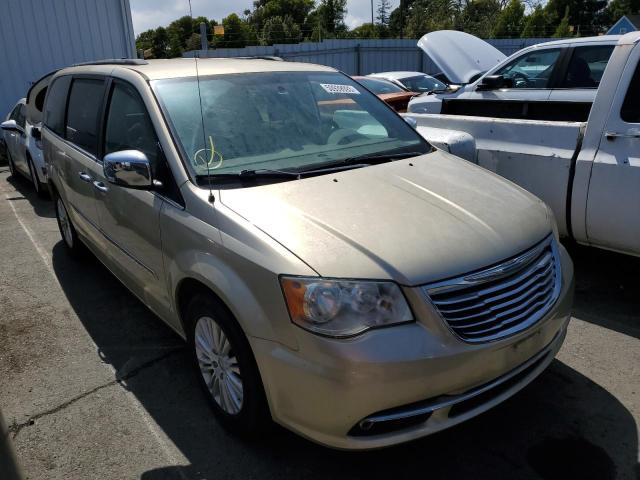 2C4RC1CGXCR146042 - 2012 CHRYSLER TOWN & COU TOURING L GOLD photo 4