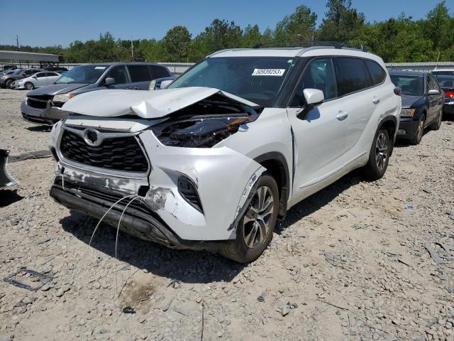 5TDHZRAH1NS104258 - 2022 TOYOTA HIGHLANDER XLE Ağ foto 1