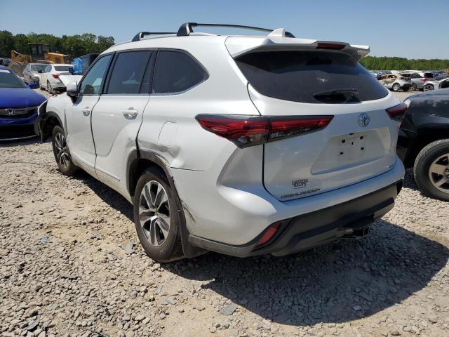 5TDHZRAH1NS104258 - 2022 TOYOTA HIGHLANDER XLE Ağ foto 2