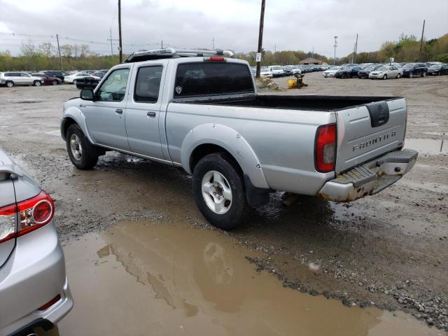 1N6MD29Y72C386120 - 2002 NISSAN FRONTIER CREW CAB SC SILVER photo 2