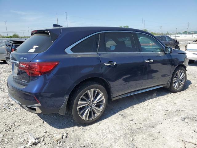 5J8YD4H5XHL000310 - 2017 ACURA MDX TECHNOLOGY BLUE photo 3