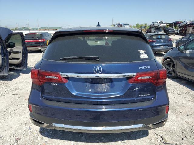 5J8YD4H5XHL000310 - 2017 ACURA MDX TECHNOLOGY BLUE photo 6