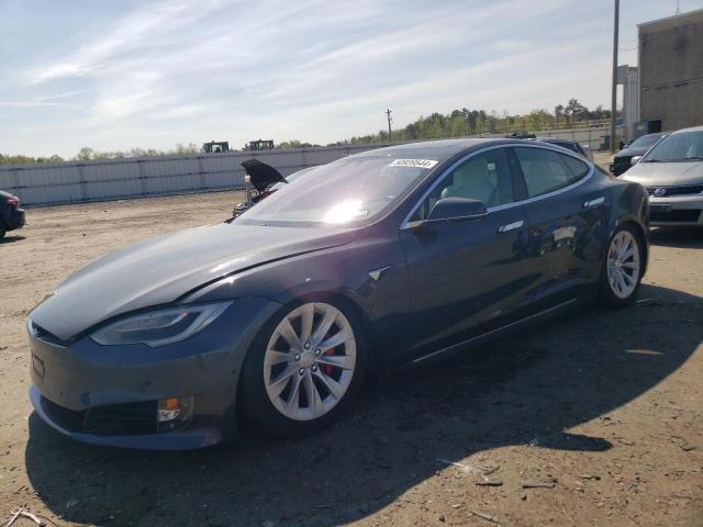 5YJSA1E40JF278486 - 2018 TESLA MODEL S ნაცრისფერი ფოტო 1