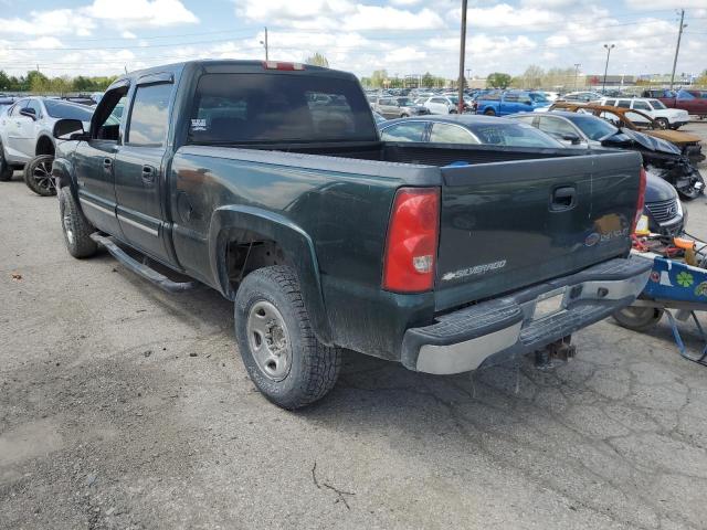 1GCGK23U24F122350 - 2004 CHEVROLET SILVERADO K2500 GREEN photo 2