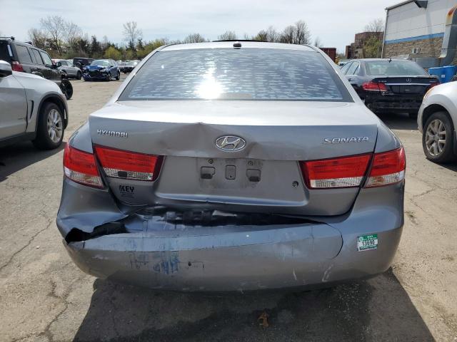 5NPET46C78H312708 - 2008 HYUNDAI SONATA GLS GRAY photo 6