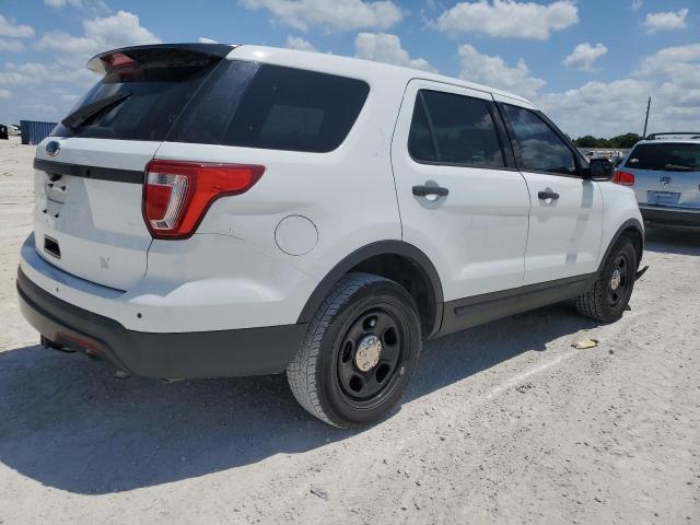 1FM5K8AR6HGB82880 - 2017 FORD EXPLORER POLICE INTERCEPTOR 白色 照片 3