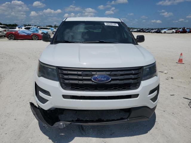 1FM5K8AR6HGB82880 - 2017 FORD EXPLORER POLICE INTERCEPTOR 白色 照片 5