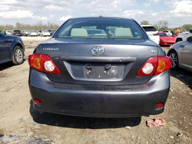 1NXBU4EE5AZ169395 - 2010 TOYOTA COROLLA BASE CHARCOAL photo 6