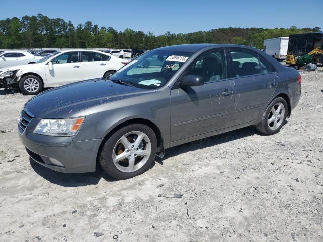 5NPEU46FX9H529498 - 2009 HYUNDAI SONATA SE GRAY photo 1