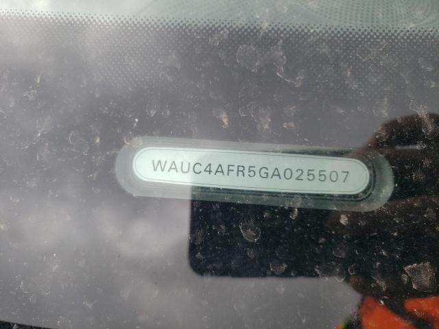 WAUC4AFR5GA025507 - 2016 AUDI S5 PREMIUM PLUS 黑色 照片 12