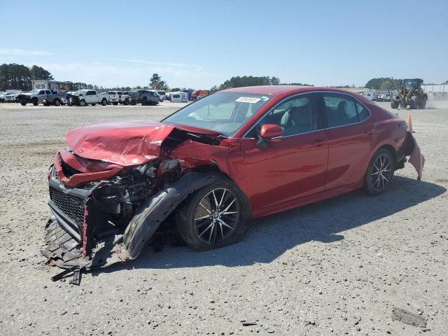 4T1G11AK7PU095558 - 2023 TOYOTA CAMRY SE NIGHT SHADE RED photo 1