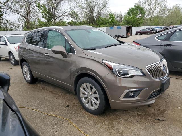 LRBFXBSA1HD127253 - 2017 BUICK ENVISION ESSENCE Qəhvəyi foto 4