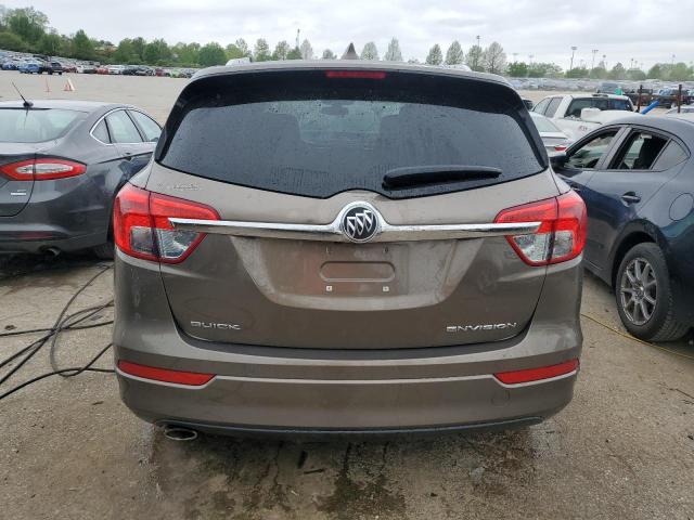 LRBFXBSA1HD127253 - 2017 BUICK ENVISION ESSENCE Qəhvəyi foto 6