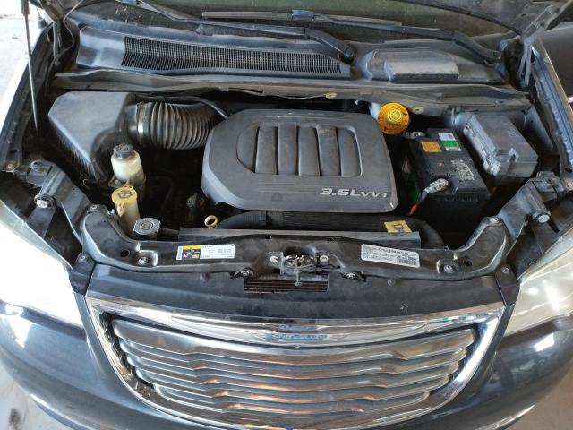 2C4RC1BG0ER448461 - 2014 CHRYSLER TOWN & COU TOURING ნაცრისფერი ფოტო 11