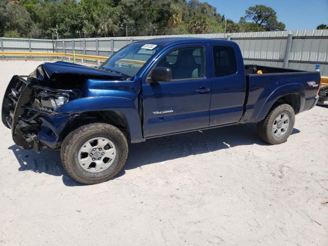 5TETU62N07Z425015 - 2007 TOYOTA TACOMA PRERUNNER ACCESS CAB BLUE photo 1