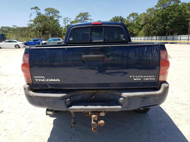 5TETU62N07Z425015 - 2007 TOYOTA TACOMA PRERUNNER ACCESS CAB BLUE photo 6