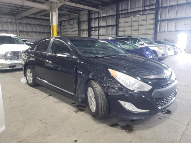 KMHEC4A40DA089019 - 2013 HYUNDAI SONATA HYBRID BLACK photo 4