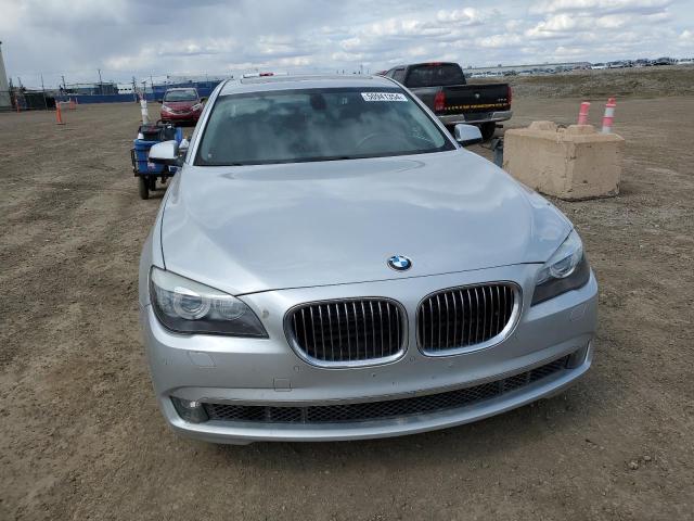 WBAKC8C56AC430585 - 2010 BMW 750 LI XDRIVE SILVER photo 5