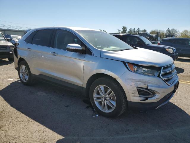 2FMPK4J98HBB30496 - 2017 FORD EDGE SEL SILVER photo 4