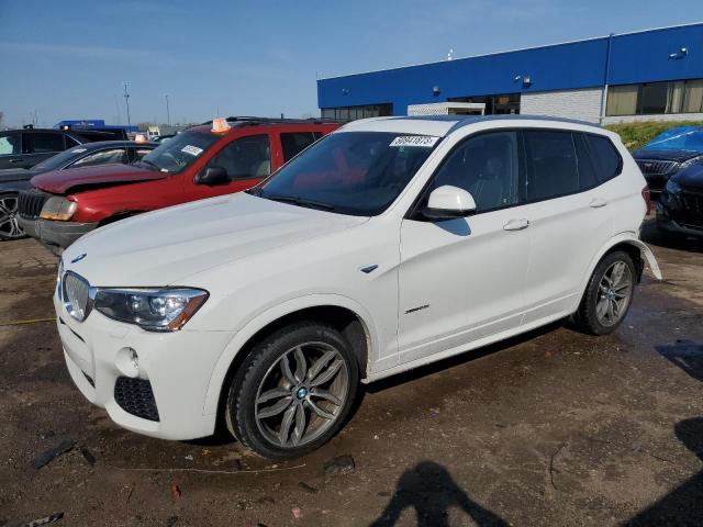 5UXWX9C52G0D67673 - 2016 BMW X3 XDRIVE28I WHITE photo 1