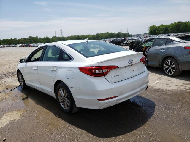 5NPE24AF8HH511030 - 2017 HYUNDAI SONATA SE WHITE photo 2