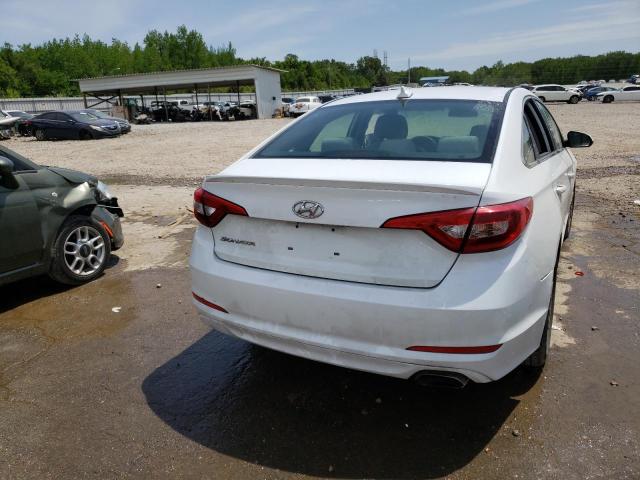 5NPE24AF8HH511030 - 2017 HYUNDAI SONATA SE WHITE photo 6