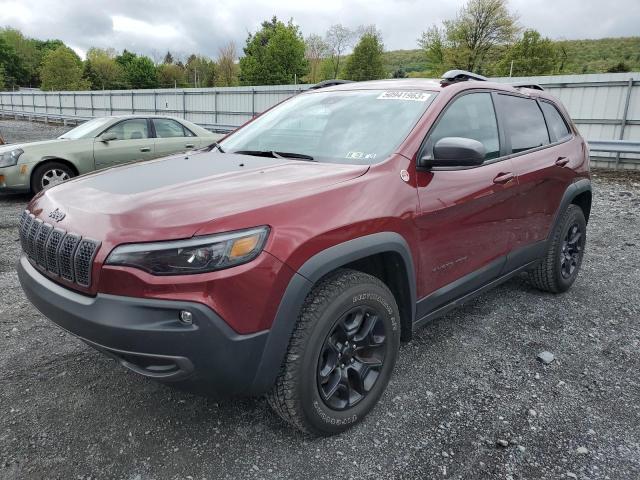 1C4PJMBX1MD110096 - 2021 JEEP CHEROKEE TRAILHAWK 红色 照片 1