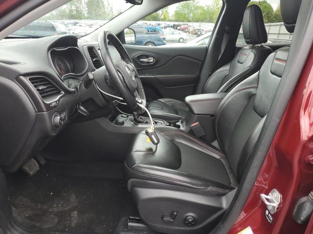 1C4PJMBX1MD110096 - 2021 JEEP CHEROKEE TRAILHAWK 红色 照片 7