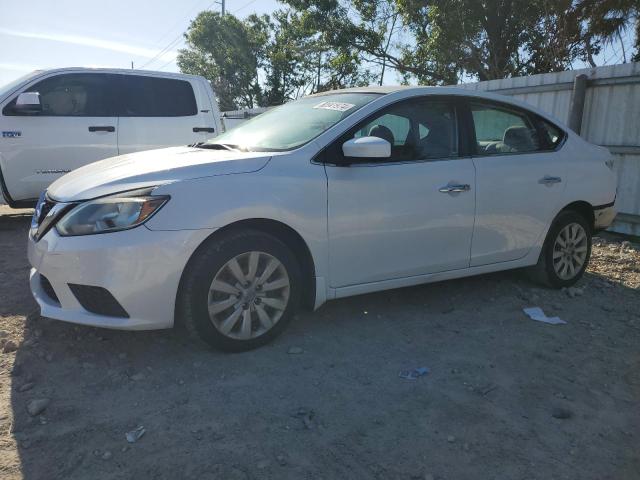 3N1AB7AP6GY269657 - 2016 NISSAN SENTRA S WHITE photo 1