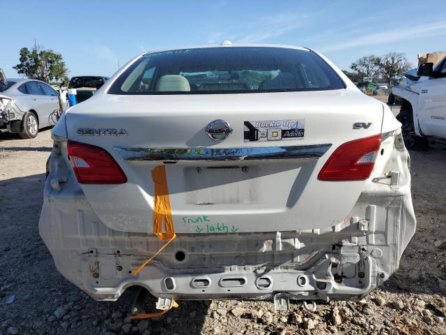 3N1AB7AP6GY269657 - 2016 NISSAN SENTRA S WHITE photo 6