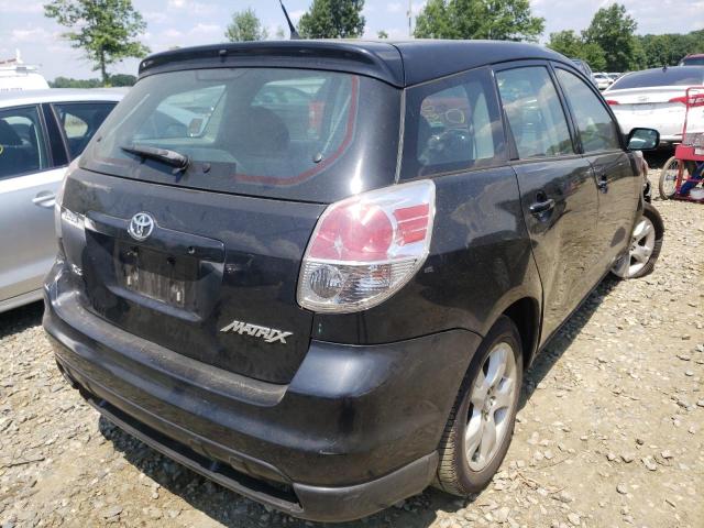 2T1KR32E78C710426 - 2008 TOYOTA COROLLA MA XR BLACK photo 4